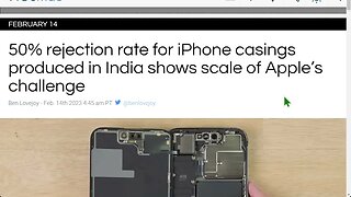 印度公司生產的 iPhone 外殼廢品率為 50%