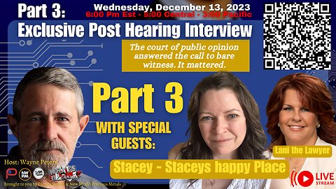 Part 3: Exclusive press interview with Staceys Happy Place & Lani the Lawyer