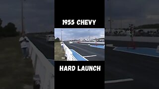 Hard Launching 1955 Chevy! Get It! #shorts