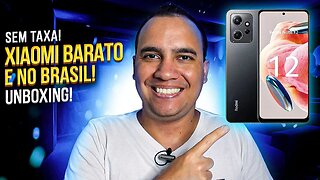 SEM TAXA E NO BRASIL! REDMI NOTE 12 4G, O MELHOR CUSTO BENEFÍCIO DO MOMENTO! Unboxing e detalhes