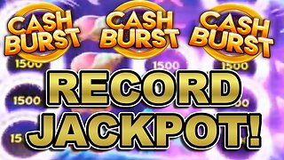 🏆 MY ALL-TIME BEST JACKPOT ON CASH BURST!!! 🏆