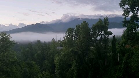 Cloudy mountains