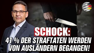 SCHOCK: 41 % der STRAFTATEN werden von AUSLÄNDERN begangen!@Gerald Grosz Deutschland