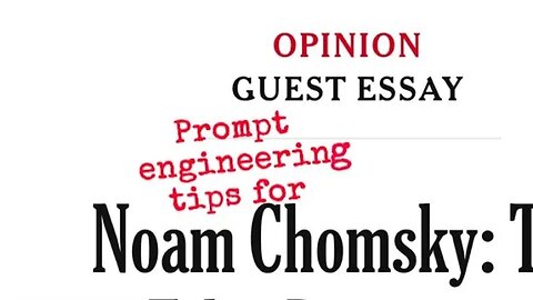 p4 prompt engineering guide for noam chomsky