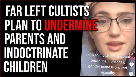 Far Left Cultists Are Trying To Steal American Children To Indoctrinate Them