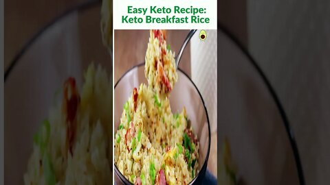Easy Keto Recipes - Keto Breakfast Rice #ketorecipes #shorts