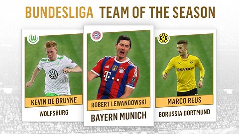 Bundesliga Team of the Season 2014-2015