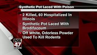 Health alert regarding synthetic marijuana