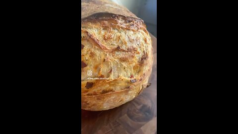 CHEESY PULL! You NEED This Pepperoni Parmesan Sourdough in Your Life!