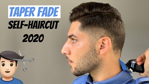 Taper Fade Self-Haircut (My 1st Ever Attempt)