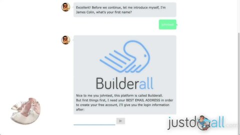 Create Builderall 14 days free trial accounts in any chatbot using webhooks