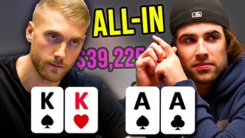 ACES vs. KINGS For All The Chips | Poker Hand of the Day presented by BetRivers