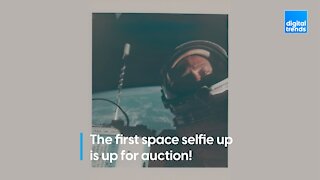 You can own the first space selfie!