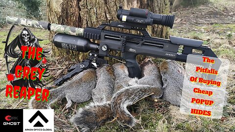 Grey squirrel shooting and the pitfalls of cheap hides