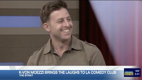 Big Las Vegas Laughs on the News (comedian K-von appears on Ch 8)