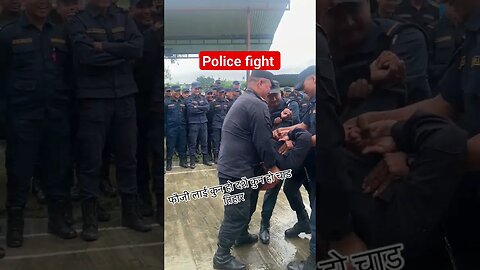 Police vs Police Fighting #shorts #tranding #youtubeshorts #rimalvlogs #viralvideo #ytshorts #viral