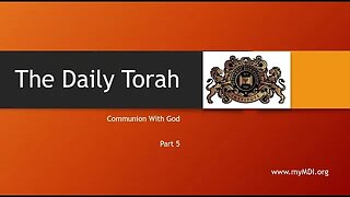 Communion with God - Part 5