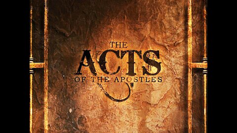 The Acts of The Holy Spirit 20:29-38