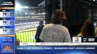 Tyler Glasnow's brother watches Rays pitcher for first time this season