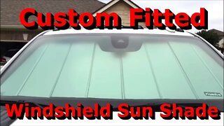 Windshield Sun Shade - Full Review - Custom Fitted Sun Protection