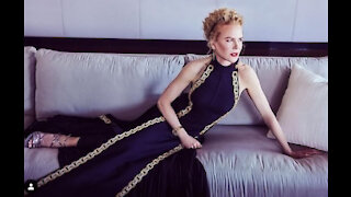 Nicole Kidman's Golden Globes dress took 425 hours to embroider
