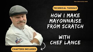 TECHNICAL TUESDAY - How I make Mayonnaise From Scratch