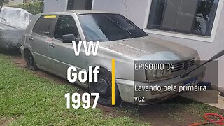 VW Golf 1997 do leilão - Tem tinta embaixo desse mofo aí? - Episódio 04