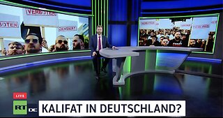 Kalifat in Deutschland? - Islamisten-Demo in Hamburg