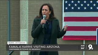 Kamala Harris to campaign in Tucson, Phoenix Wednesday, Oct. 28