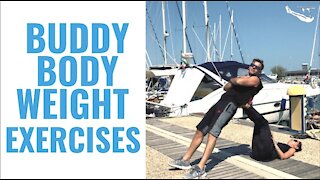 Buddy Body Weight Exercises - Partner Workout