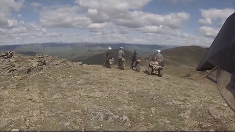 Dual sport riding in the Interior of Alaska