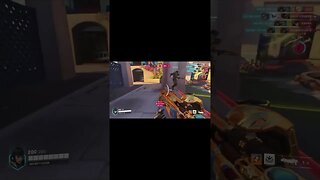 Overwatch 2 - Pharah - Just A Triple (Competitive - Role Queue) Xbox #shorts