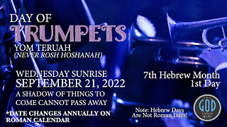 The Day Of Trumpets: Yom Teruah, A Shadow Of Things To Come. Feasts of YHWH Series