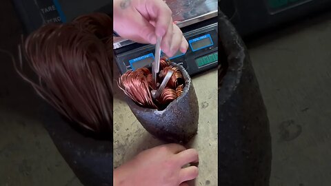 How I Made Bronze #making #bronze #copper #tin #melting #belgium