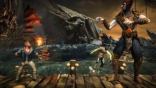 Johnny Cage Vs Giant Shinnok Mortal Kombat XL Mod 🤣🤣🤣👏
