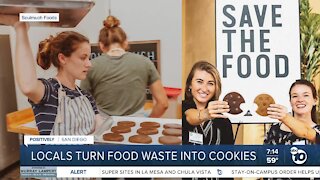 Locals turn food waste into cookies