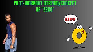 Post-Workout Stream/The "Concept Of Zero"! #gymworkouts #zero #scotus