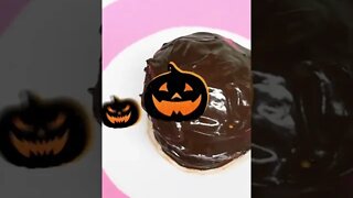 Halloween Ghost Chocolate Muffin