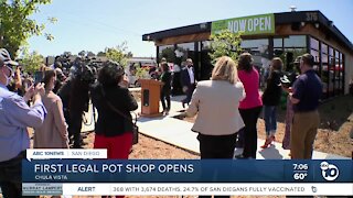 First legal pot shop opens in Chula Vista