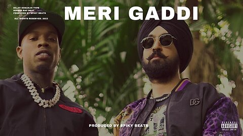 Diljit Dosanjh x Tory Lanez Type HipHop Rap Beat Instrumental 2023 - "Meri Gaddi"