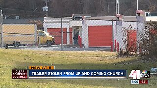 Start-up Overland Park church trailer stolen