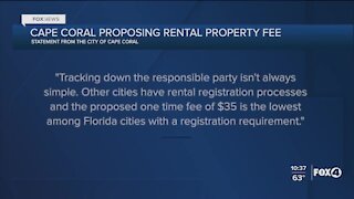 Cape Coral proposing rental property fee