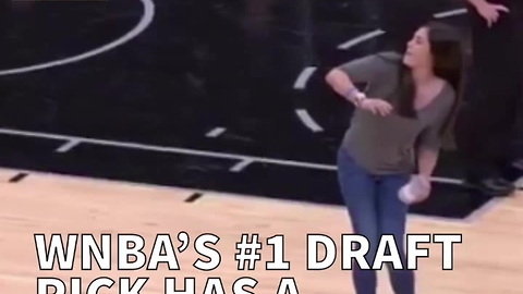 WNBA's #1 Draft Pick Has A Cannon Arm