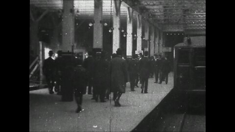 New York Subway (1905 Original Black & White Film)