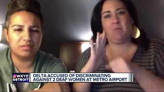 Delta accused of discriminating against 2 deaf women at Metro Airport