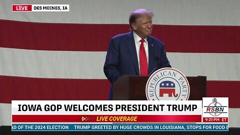 FULL EVENT: Iowa GOP Lincoln Dinner in Des Moines, IA - 7/28/2023