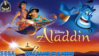 Aladdin (Sega Genesis) - Full Game in 3 Minutes