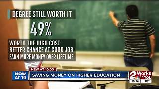 Saving money on higher education