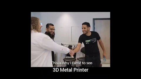3D Metal Printer is cool!