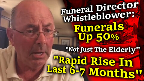 Australian Funeral Director Blows Whistle On Huge SPIKE In Funerals He's Witnessed (Tasmania)